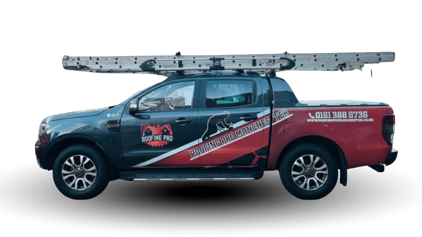 Hallmark Roofing Work Van