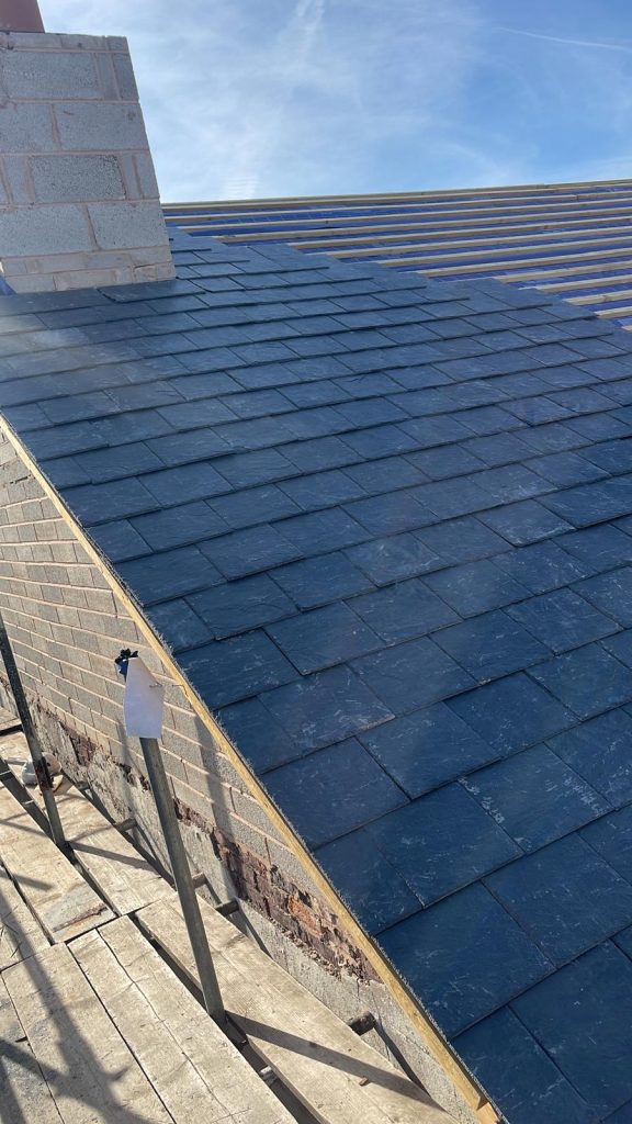 new slate roof in cheshire